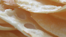 Tuiles sucrées allégées en beurre