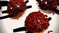 Gâteau d'araignées Halloween