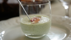 Milk-shake au concombre et à l'avocat