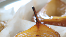 Poires au four au Cantal Entre-Deux