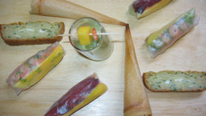 Apéritif dinatoire spécial foot autour de la mangue d'Afrique du Sud