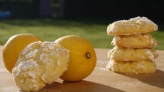 Crinkles au citron et noix de coco