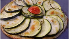 Tarte fine à la courgette