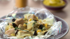 Papillote de volaille aux saveurs de tajine et Savora