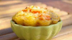 Clafoutis carottes, miso et carvi...à la manière de L. Salomon