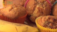 Muffins à la banane express