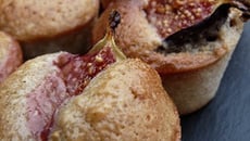 Moelleux aux figues crème de nougat sans beurre sirop épicé