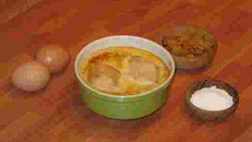 Clafoutis poire parfums des îles de Lili