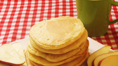 Pancakes et sirop d'érable