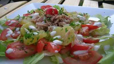 Salade de pommes de terre légère