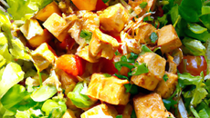 Salade de tofu a