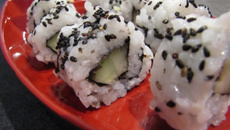 Makis california rolls au concombre