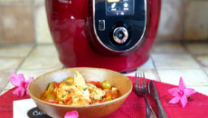 Aiguillettes de poulet façon Basquaise au Cookeo !