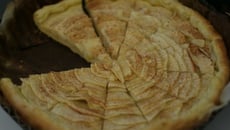 Tarte aux pommes légère et peu sucrée