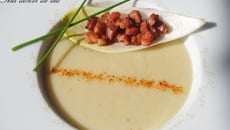 Véritable velouté d'endives aux lardons