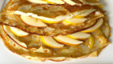 Aplfelfannekuchen (crêpes épaisses aux pommes)