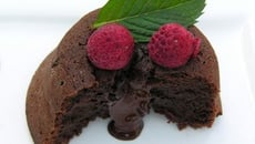 Moelleux coulant au chocolat noir corsé