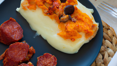 Parmentier de poisson et chorizo