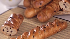 Baguette viennoise au chocolat