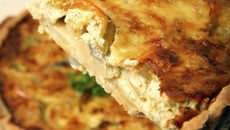 Tarte aux oignons et à l'Epoisses