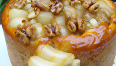 Cake poireau et noix de St jacques