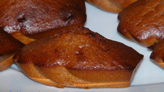 Madeleines au chocolat sans complexe
