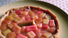 Tarte à la rhubarbe de grand-mère