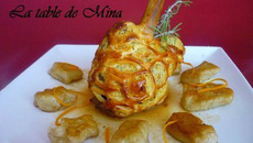 Souris d'agneau dans sa coque feuilletée