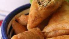 Briouates à la viande hachée