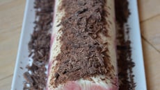 Bûche glacée façon forêt noire