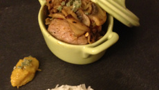 Wok de dinde forestière