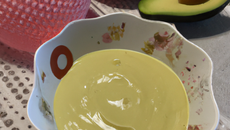 Crème douce à l'avocat