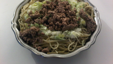 Pâtes aux poireaux rapides