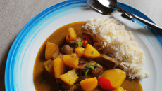 Curry de bœuf aux fruits