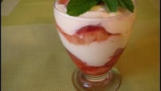 Tiramisu fraîcheur aux fraises