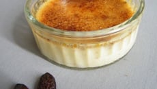 Crème brûlée à la fève Tonka