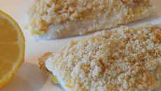 Poisson au crumble citronné original
