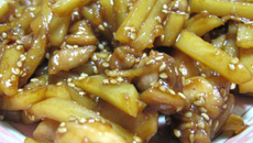 Patates et poulet à la chinoise