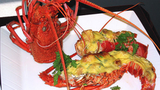 Langouste gratinée