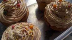 Cupcake au nutella et framboises