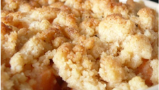 Crumble de saumon épinard