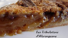 Tarte au sirop d'érable et pacanes caramélisées