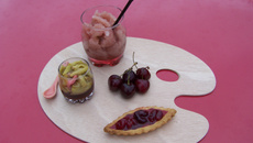 Goûter sous les cerisiers