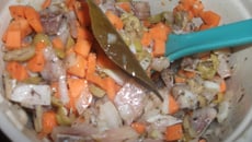 Salade hivernale aux harengs