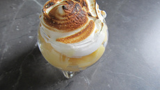 Verrine de citron meringuée