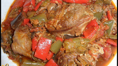 Ratatouille à la souris d'agneau