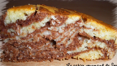 Ultra moelleux coco marbré au cacao