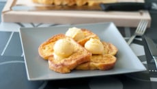 Pain perdu "sur le plat"