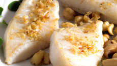 Filets de sole aux noix