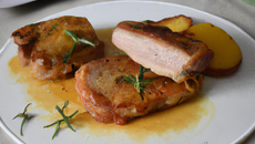 Côtelettes de porc farçies